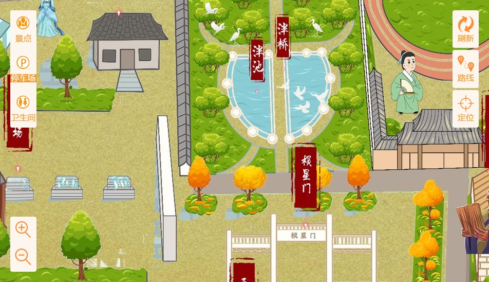 界首手绘地图景区语音讲解导览系统：智慧景区建设的基石