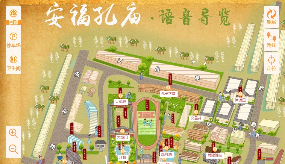 界首手绘地图：智慧景区智能化服务的延伸